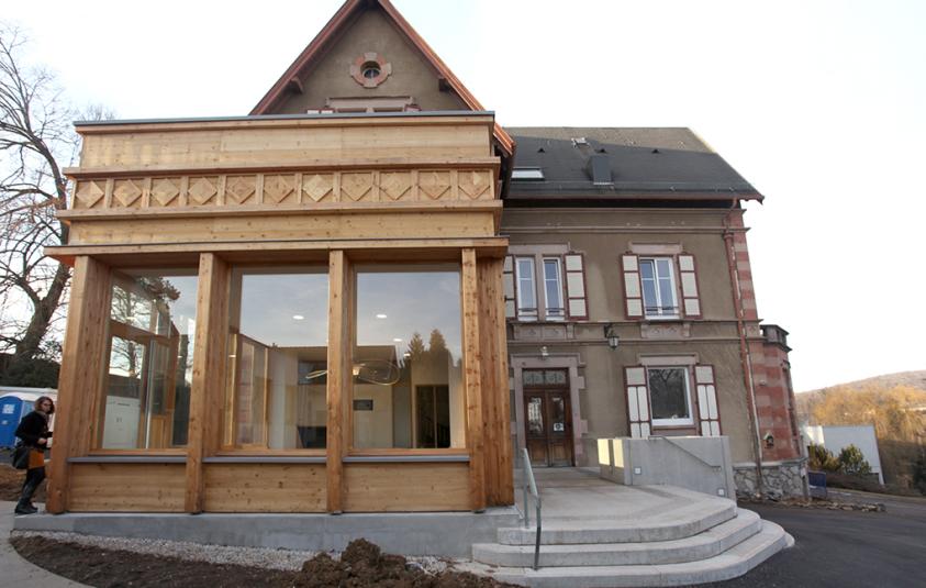 Le château extension réalisée
