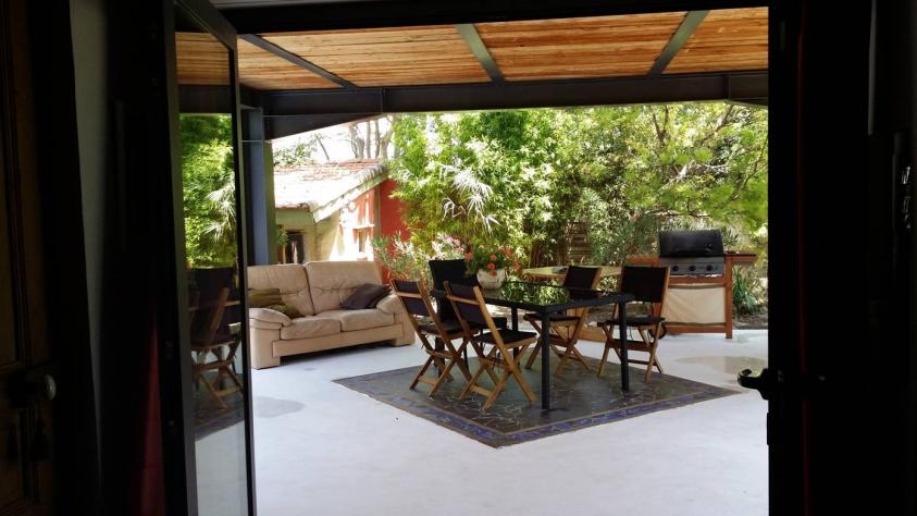 Villa P terrasse couverte