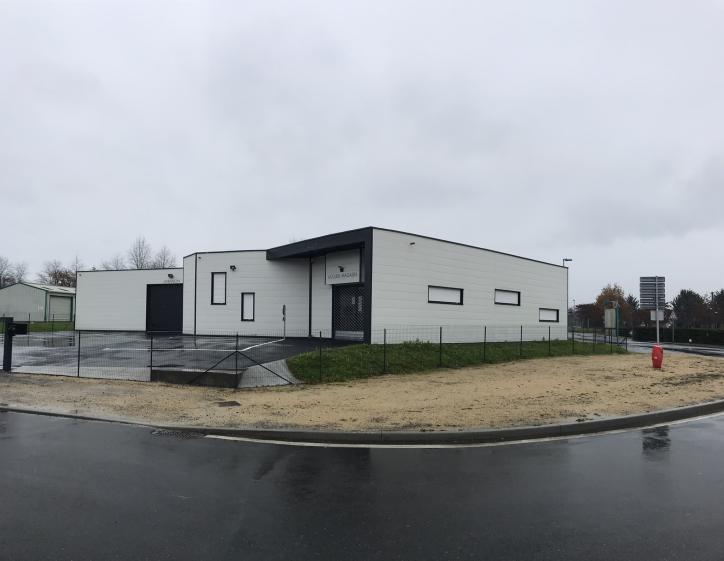 Facade en angle