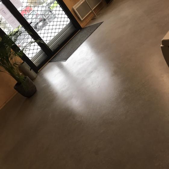 Sol beton cire