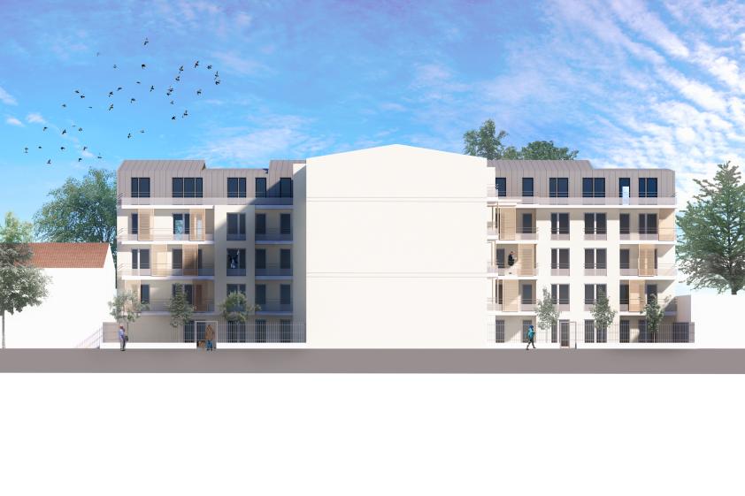 Façade sur cour
