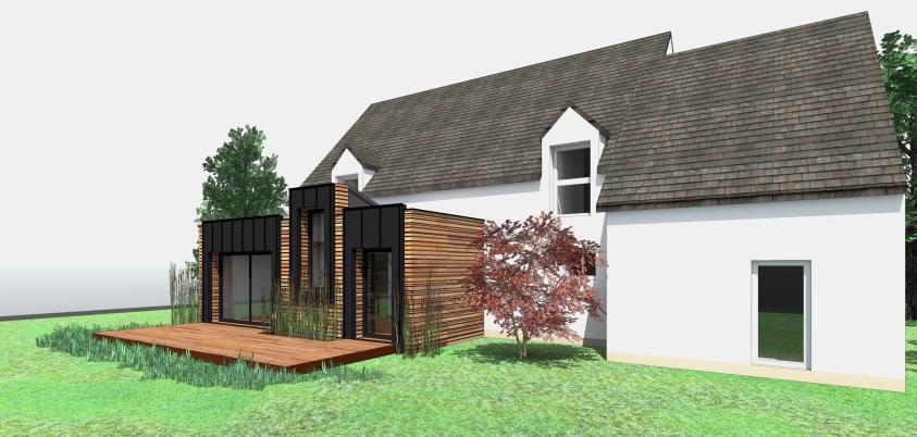 Une extension à Plougoumelen