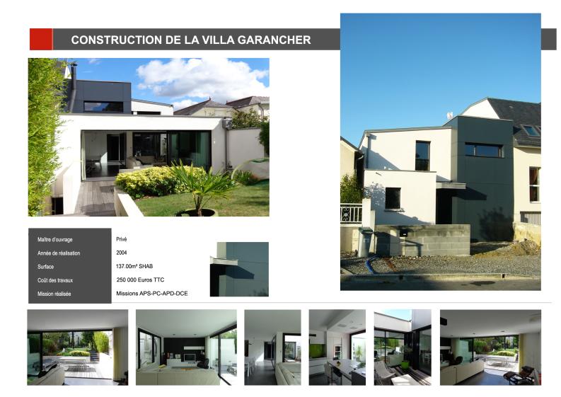 Construction d'une maison d'habitation