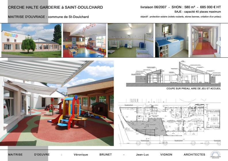 Construction d'une crèche, St Doulchard (18)