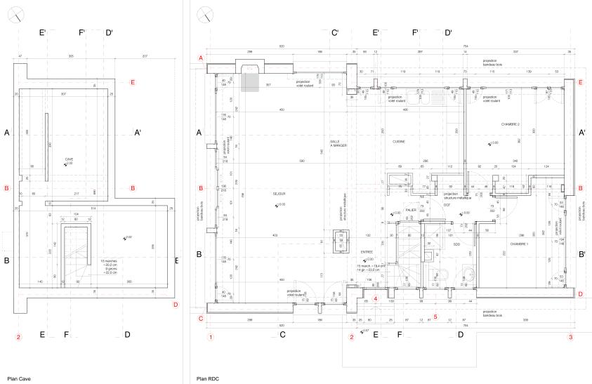 Extension SER - Cave / RDC