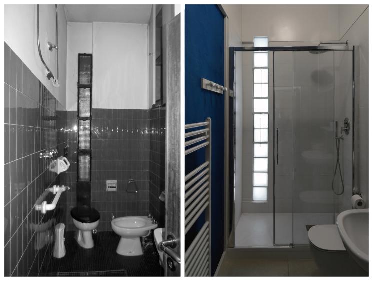 Maison SG - Salle de bain - Avant/après intervention