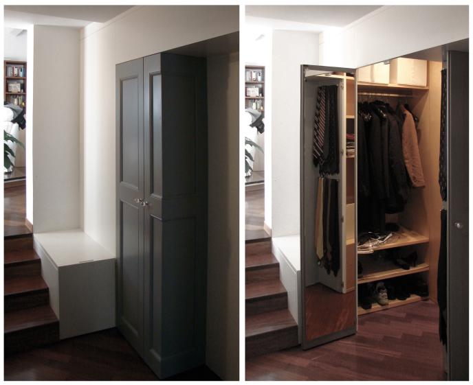 Appartement GM - Entrée - Dressing