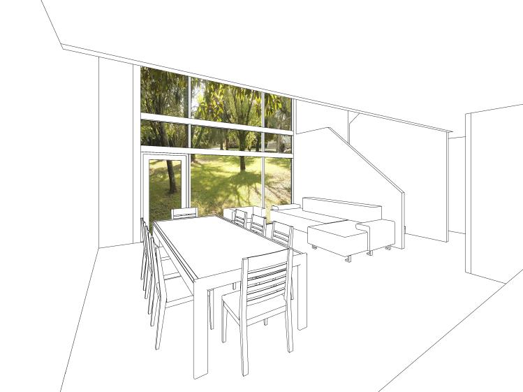 Le Jardin des délices - Vue en perspective