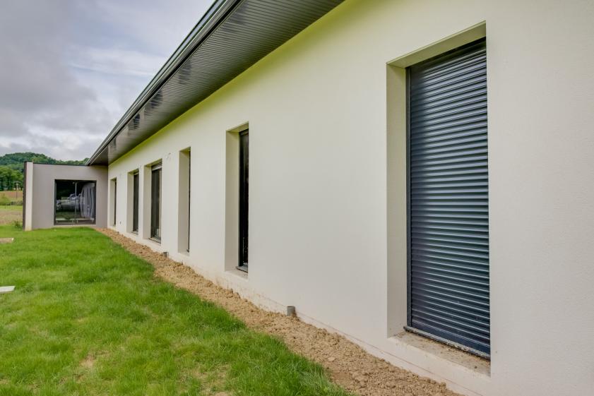 Construction d'une maison individuelle en secteur classé béarnais à LASSEUBE
