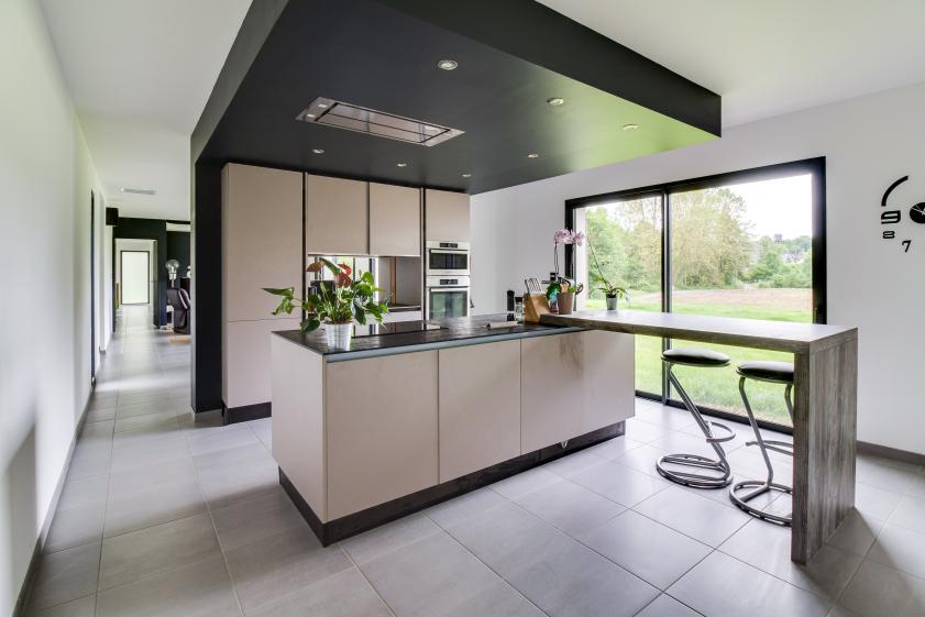 Construction d'une maison individuelle en secteur classé béarnais à LASSEUBE