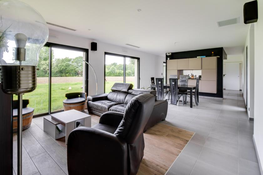 Construction d'une maison individuelle en secteur classé béarnais à LASSEUBE