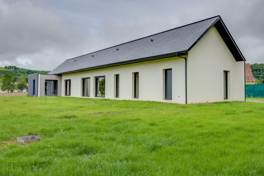 Construction d'une maison individuelle en secteur classé béarnais à LASSEUBE