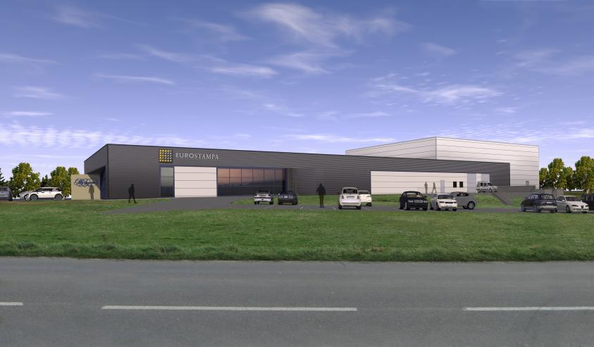 POLY IMPRIM à Touverac, Imprimerie, Agencéa architectes