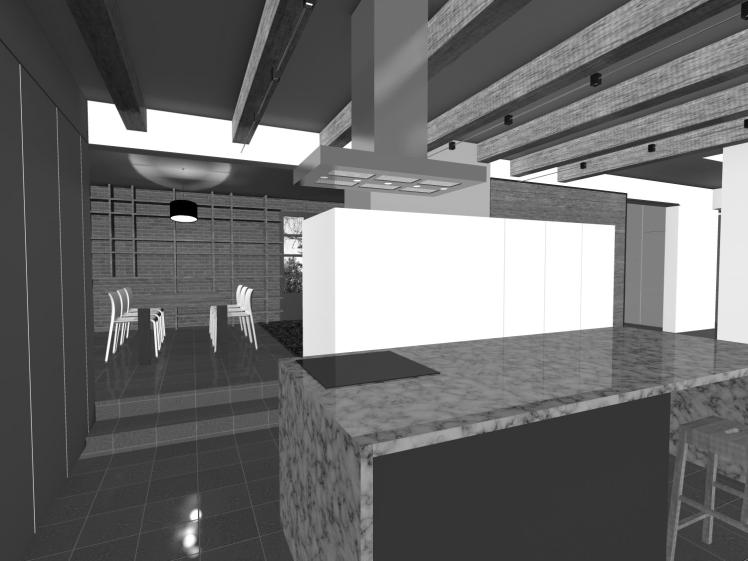 Recomposition maison de campagne - 1