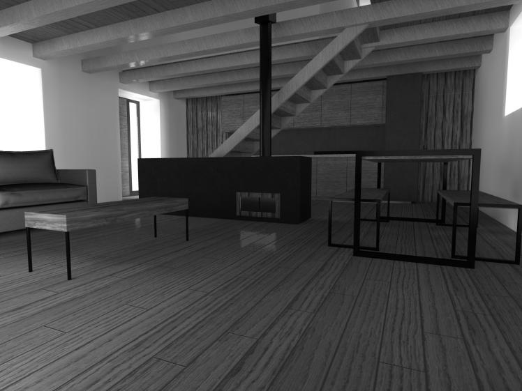 Recomposition maison de campagne - 2