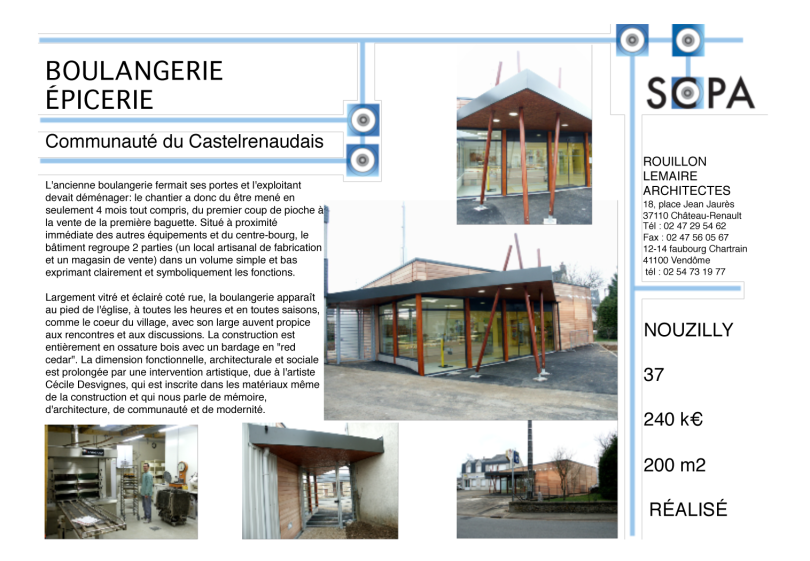 BOULANGERIE OSSATURE BOIS