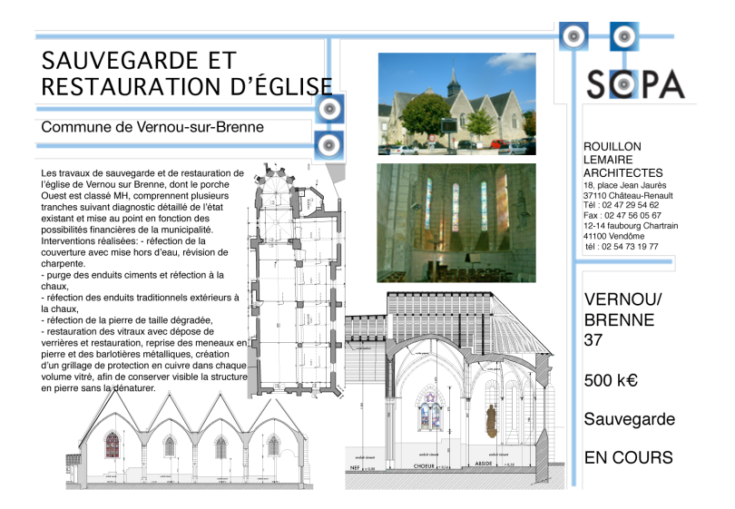 RESTAURATION D'EGLISE