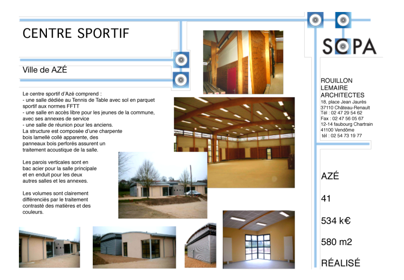 SALLE DE SPORT POLYVALENTE