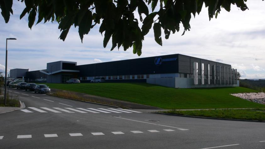 Vue générale du projet situé à l'entrée de la ZAC Technoland 2