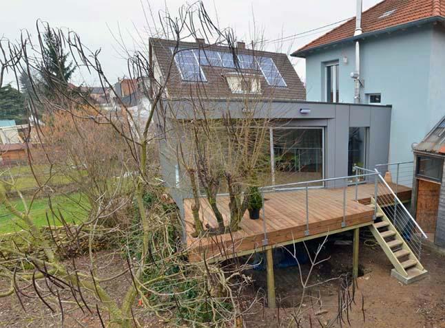 EXTENSION et RENOVATION ENERGETIQUE D'UNE MAISON A BRUMATH (67170)