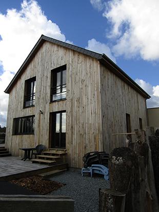 Bardage et terrasses chataîgnier