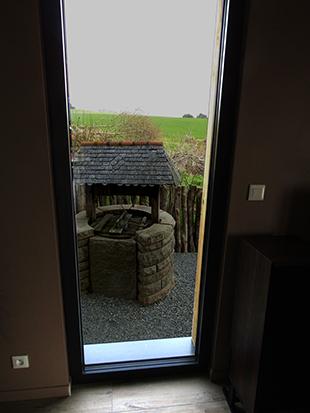 Vue sur puit existant