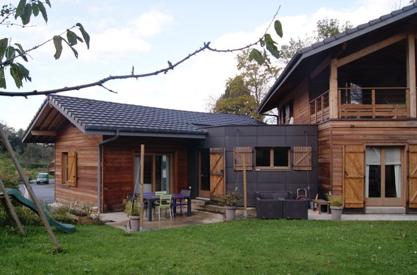 Façade côté jardin