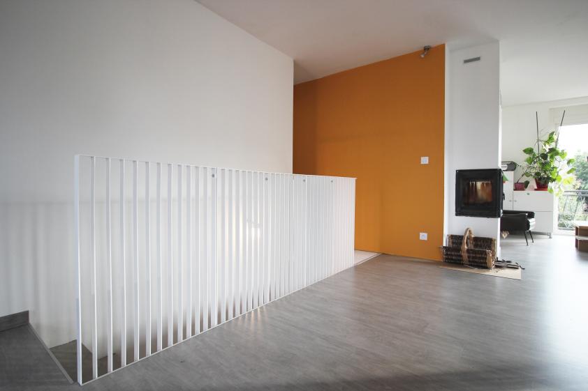 Nouvel escalier et garde-corps sur mesure