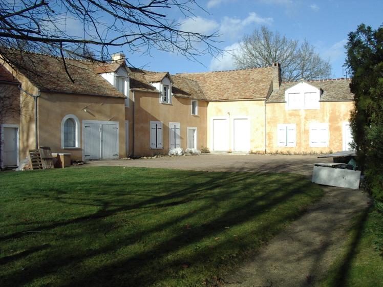 Façade chaux-sable, après travaux