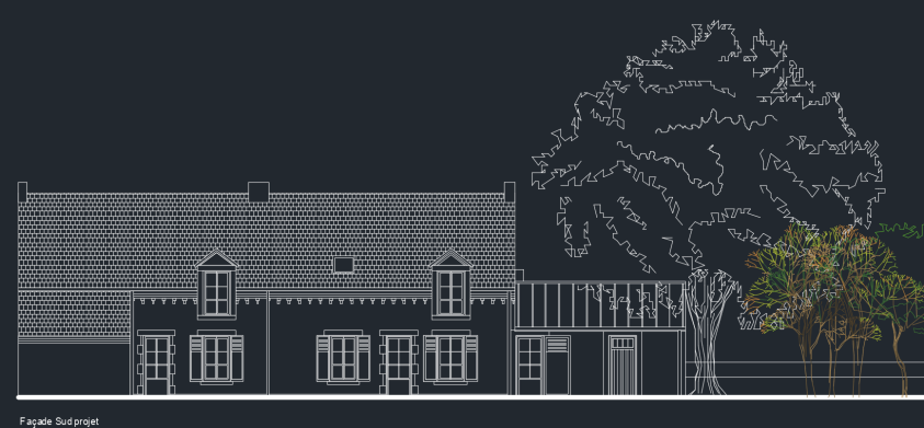 Etude de percements - Maison d'habitation à restructurer.