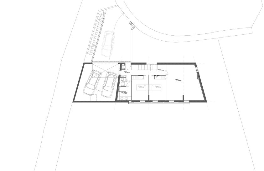 MAISON A RODEZ - PLAN REZ-DE-CHAUSSEE