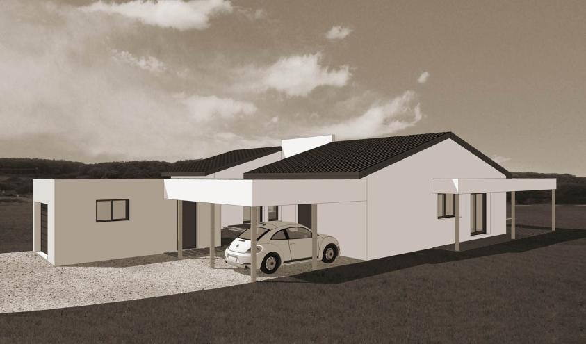 Maison bioclimatique RT2020