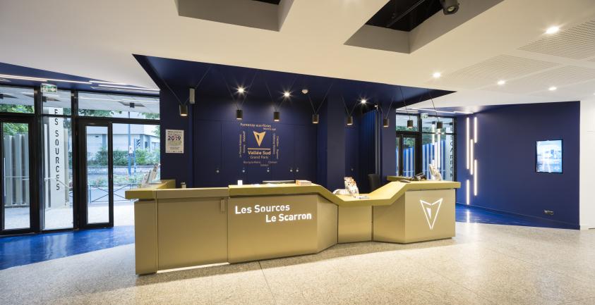 Vue du hall © Vincent Muracciole/Deltalight