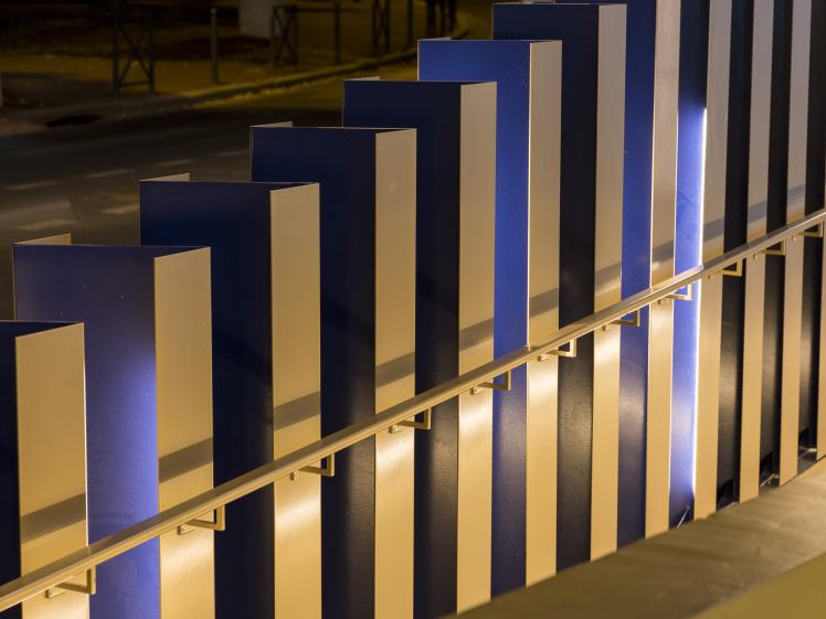 Vue de nuit © Vincent Muracciole/Deltalight
