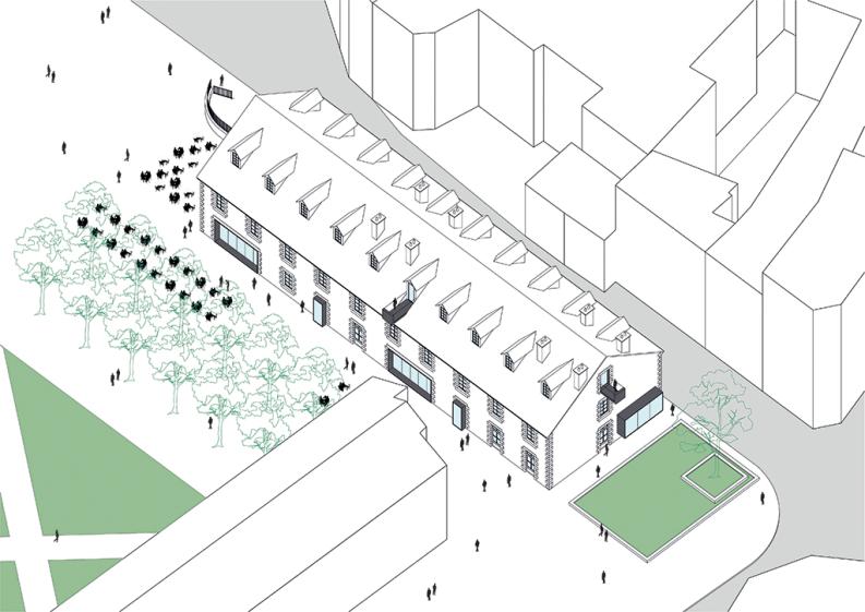 Axonométrie du projet