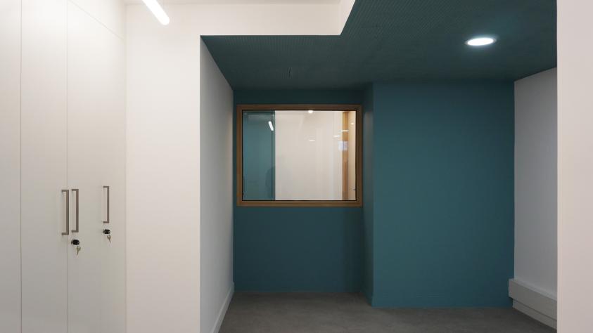 Vue dans un bureau