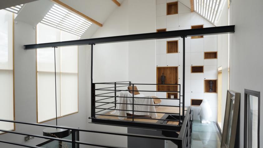 Vue depuis la mezzanine