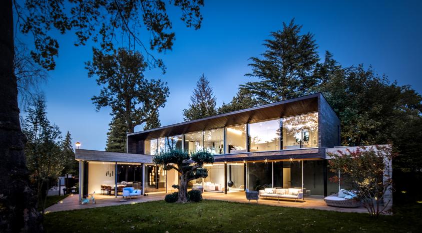 Vue lointain nuit