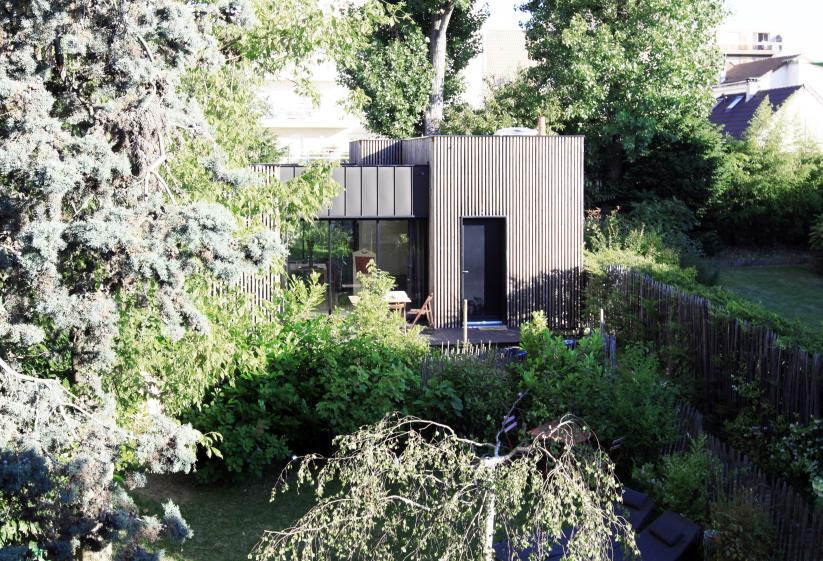 vue jardin 