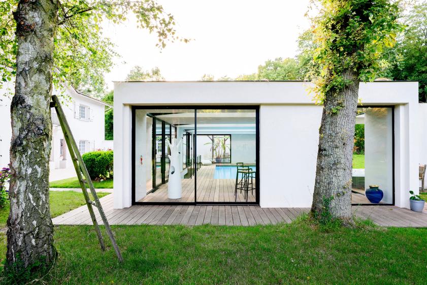 vue jardin 