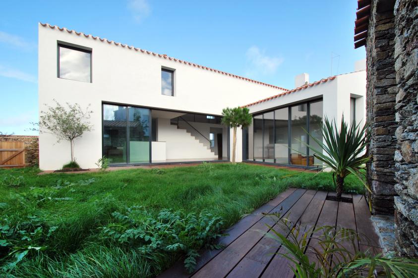 vue jardin 