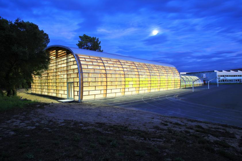 Halle sportive lycée ambroise croizat / ALC ARCHITECTES