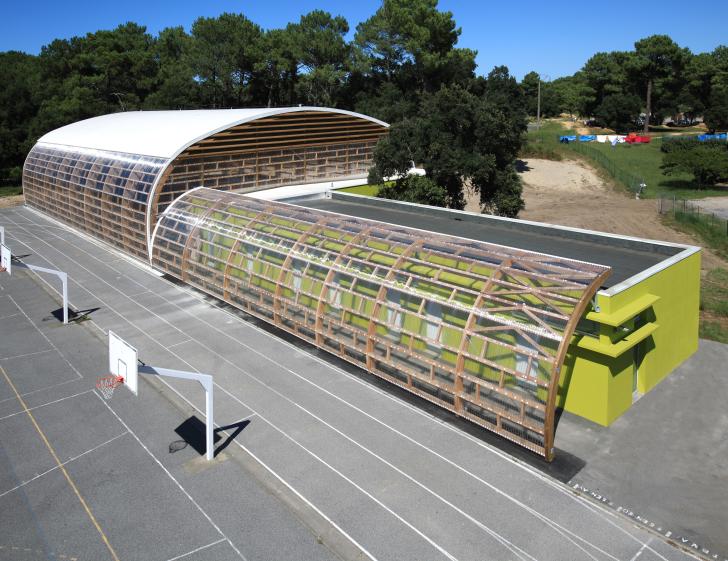 Halle sportive lycée ambroise croizat / ALC ARCHITECTES