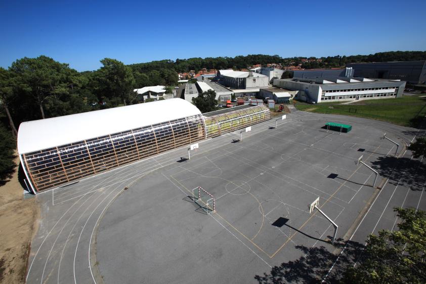 Halle sportive lycée ambroise croizat / ALC ARCHITECTES