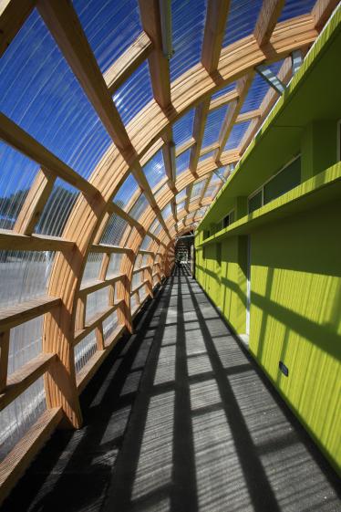Halle sportive lycée ambroise croizat / ALC ARCHITECTES