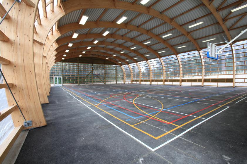 Halle sportive lycée ambroise croizat / ALC ARCHITECTES