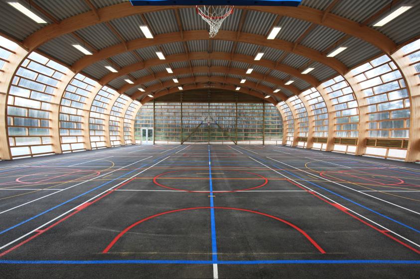 Halle sportive lycée ambroise croizat / ALC ARCHITECTES