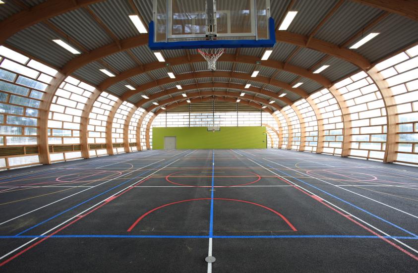 Halle sportive lycée ambroise croizat / ALC ARCHITECTES