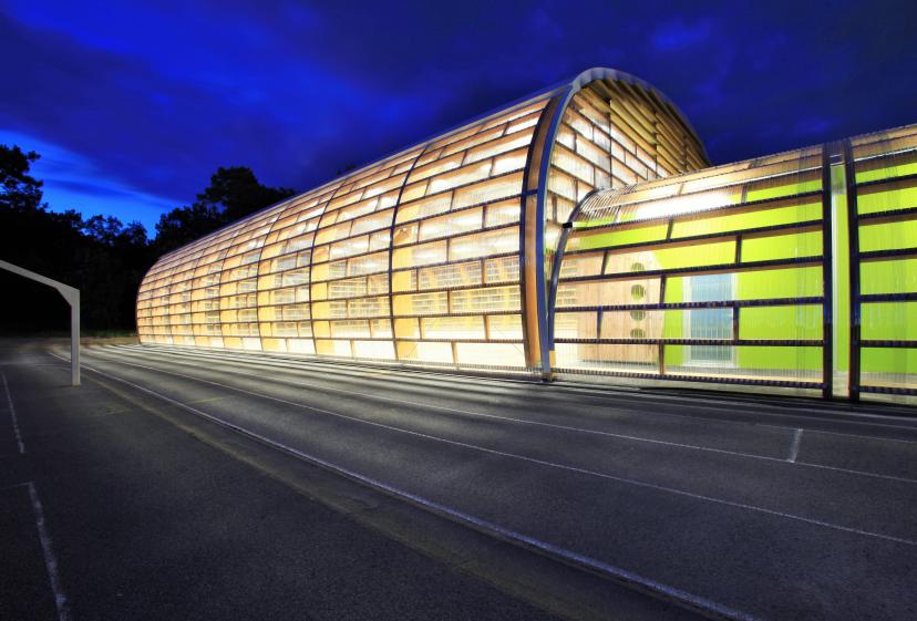 Halle sportive lycée ambroise croizat / ALC ARCHITECTES
