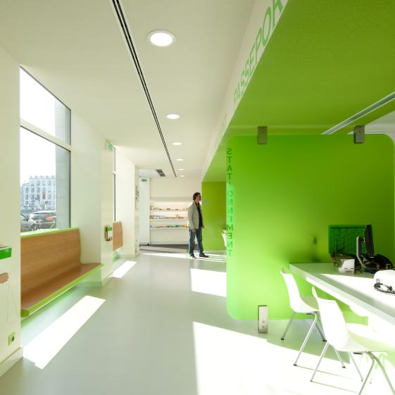 Hall d'accueil Cassin / ALC ARCHITECTES